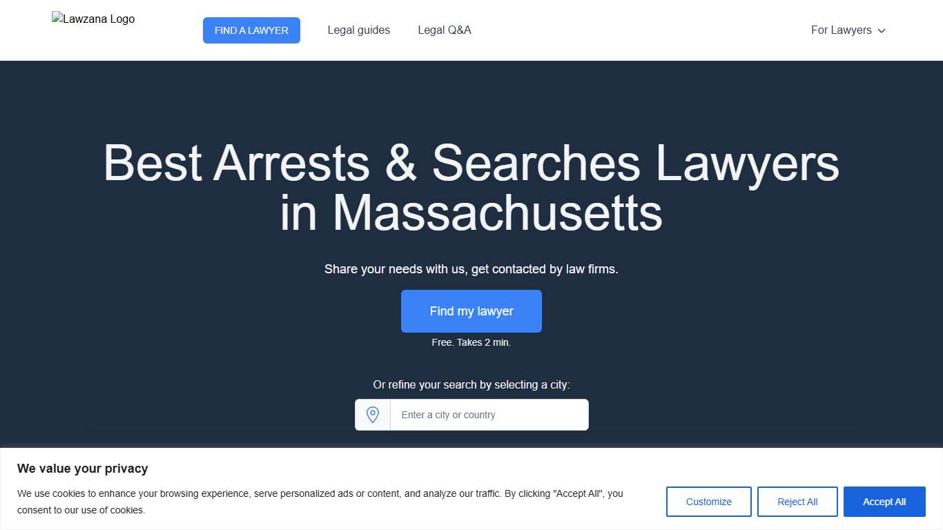 The 10 best Arrests & Searches Lawyers in Massachusetts, United States (2026)
